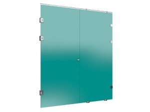 shower partition 3 3D Model