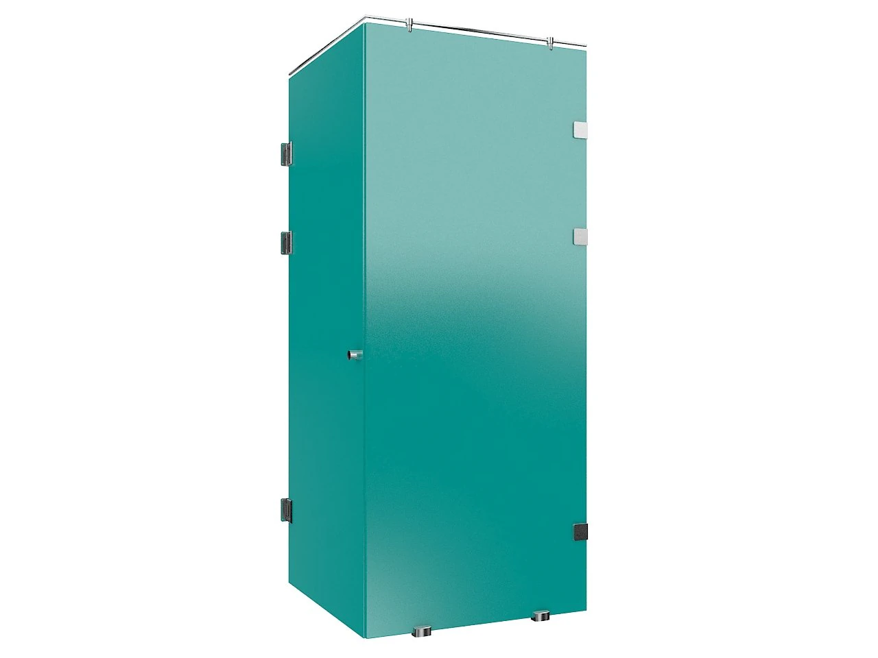 shower partition 5 3D Model .c4d .max .obj .3ds .fbx .stl .blend 