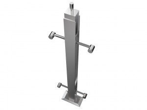racks for a glass handrail 6 racks 3D मॉडल