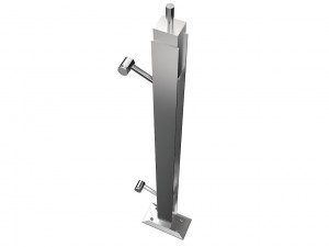 racks for a glass handrail 6 racks 3D मॉडल