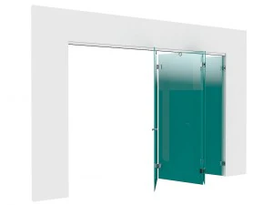 glass partition 6 3D Model