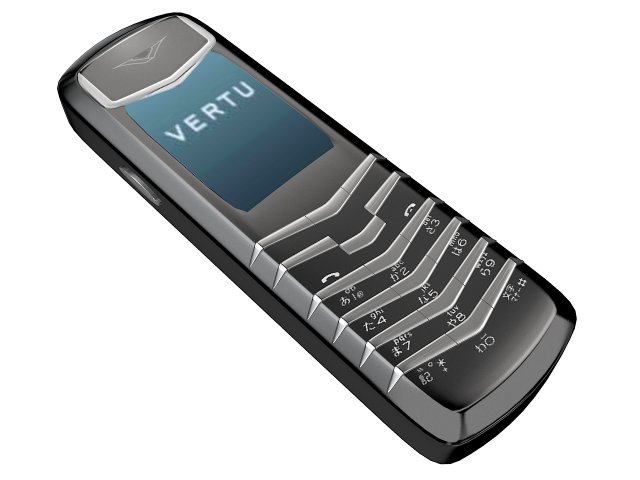 vertu 3D Модель .c4d .max .obj .3ds .fbx .stl .blend 