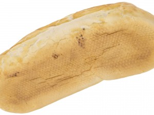 tiger bread - low and high poly versions 3D Model