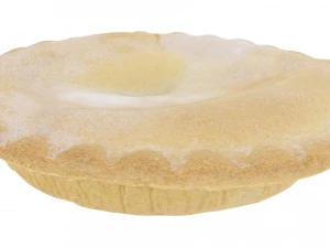 apple pie - high and low poly versions 3D Model