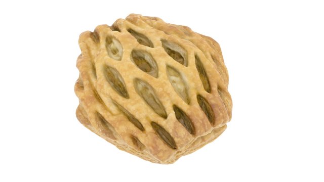 apple slice - high and low poly versions 3D Модель .c4d .max .obj .3ds .fbx .stl .blend 