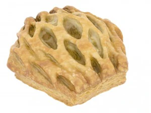 apple slice - high and low poly versions 3D Model