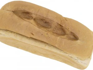 bread loaf - high and low poly versions 3D Model