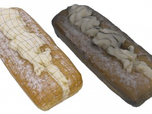 jam doughnut - high and low poly versions 3Dモデル