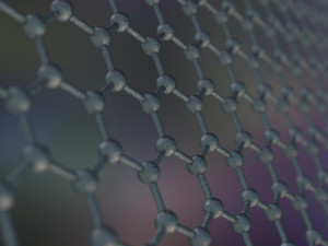graphene structure allotrope of carbon 3D Model