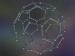 graphene structure allotrope of carbon 3D Model