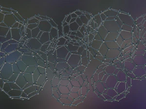graphene structure allotrope of carbon 3D Model