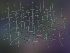 graphene structure allotrope of carbon 3D Model