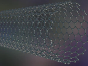 graphene structure allotrope of carbon 3D Model