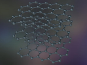 graphene structure allotrope of carbon 3D Model