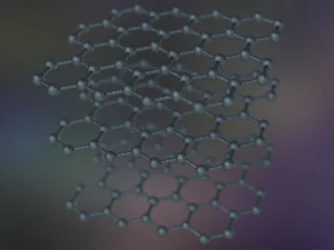 graphene structure allotrope of carbon 3D Model