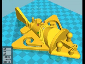 inca gold plane 3d print model 3D 프린트 모델
