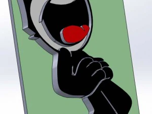 Katze Felix 3D Druckmodell