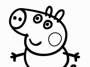 peppa pig family 3d print cookie cutters model 3D Print Model