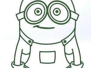 minions 3d print cookie cutters model 3D Print Model