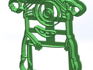 minions 3d print cookie cutters model 3D Print Model