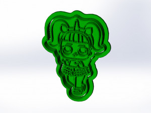 lol surprise dolls 3d print cookie cutters models 3D Baskı Modeli