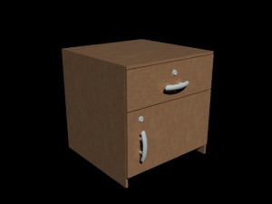 simple drawer 3D 모델