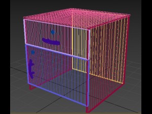 simple drawer 3D 모델
