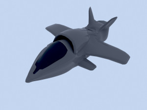 jet airplane 3D मॉडल