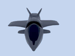 jet airplane 3D मॉडल