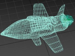 jet airplane 3D मॉडल