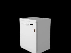 m&aacute;quina de lavar lou&ccedil;a Modelo 3D