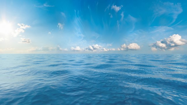 seascape background with seamless sky panorama 36 3D 模型 .c4d .max .obj .3ds .fbx .stl .blend 