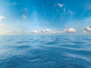 seascape background with seamless sky panorama 36 3D Model