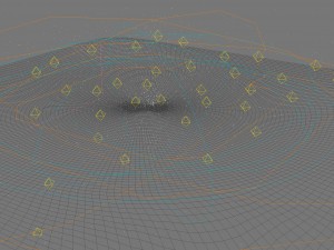 spiral galaxy in deep space 3D 모델
