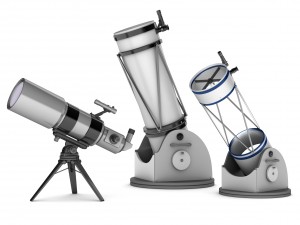 telescopes refractor and reflector system 3D Model