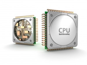central computer processors cpu 3D Model