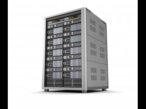 modern server storage database 3D Модель