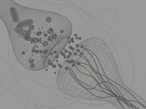 active receptor human brain in details 3D Model