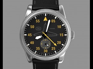 aviator wrist watch my own design 3D Модель