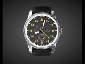 aviator wrist watch my own design 3D Модель