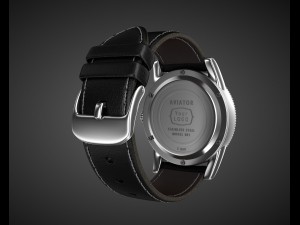 aviator wrist watch my own design 3D Модель