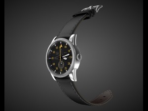 aviator wrist watch my own design 3D Модель