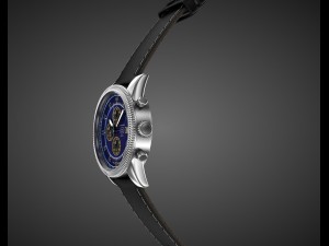chronograph wrist watch my own design 3D Модель