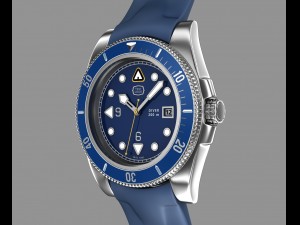 diver wrist watch my own design 3D Model