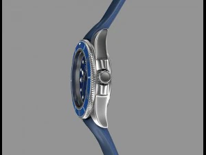 diver wrist watch my own design 3D Model
