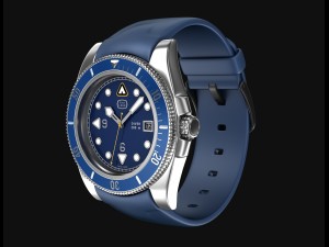 diver wrist watch my own design 3D 모델