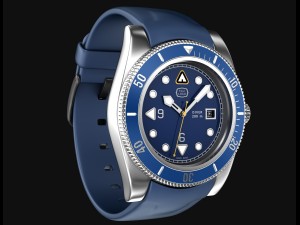 diver wrist watch my own design 3D 모델