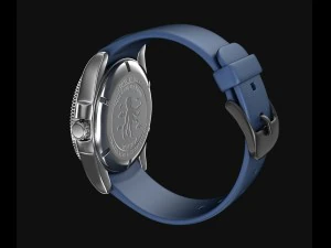 diver wrist watch my own design 3D Model