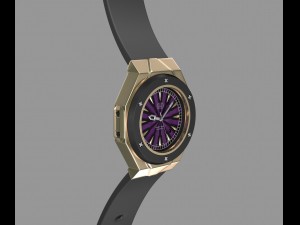 modern wrist watch my own design 3D Model