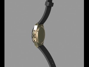 modern wrist watch my own design 3D Model